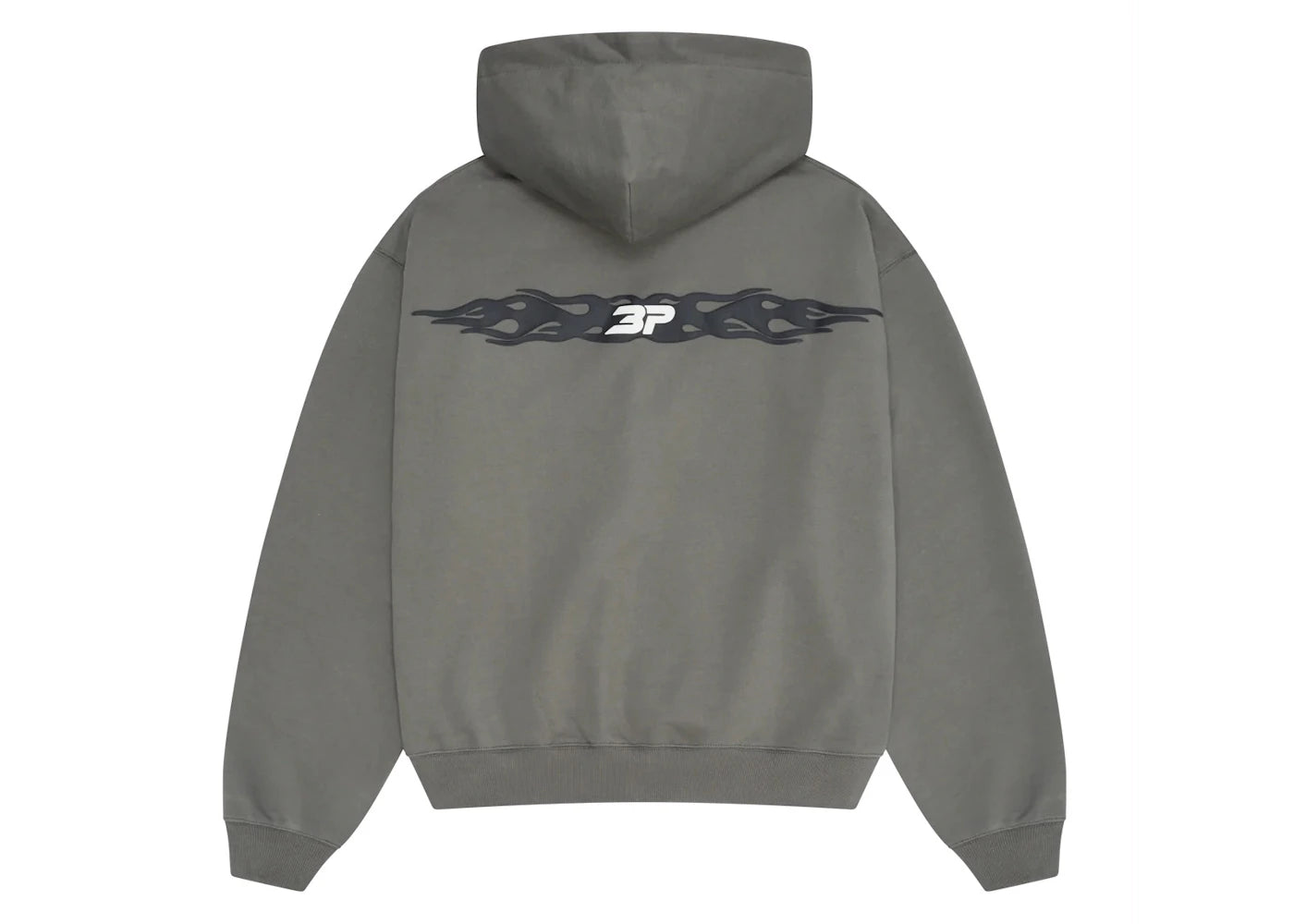 Broken Planet Chaos Hoodie Gunmetal Grey - 3