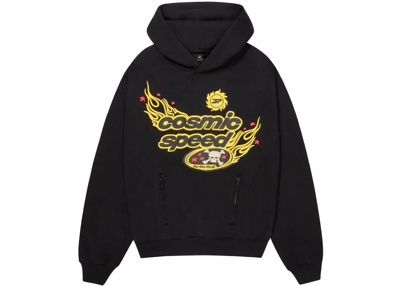 Broken Planet Cosmic Speed Hoodie Midnight Black - 2