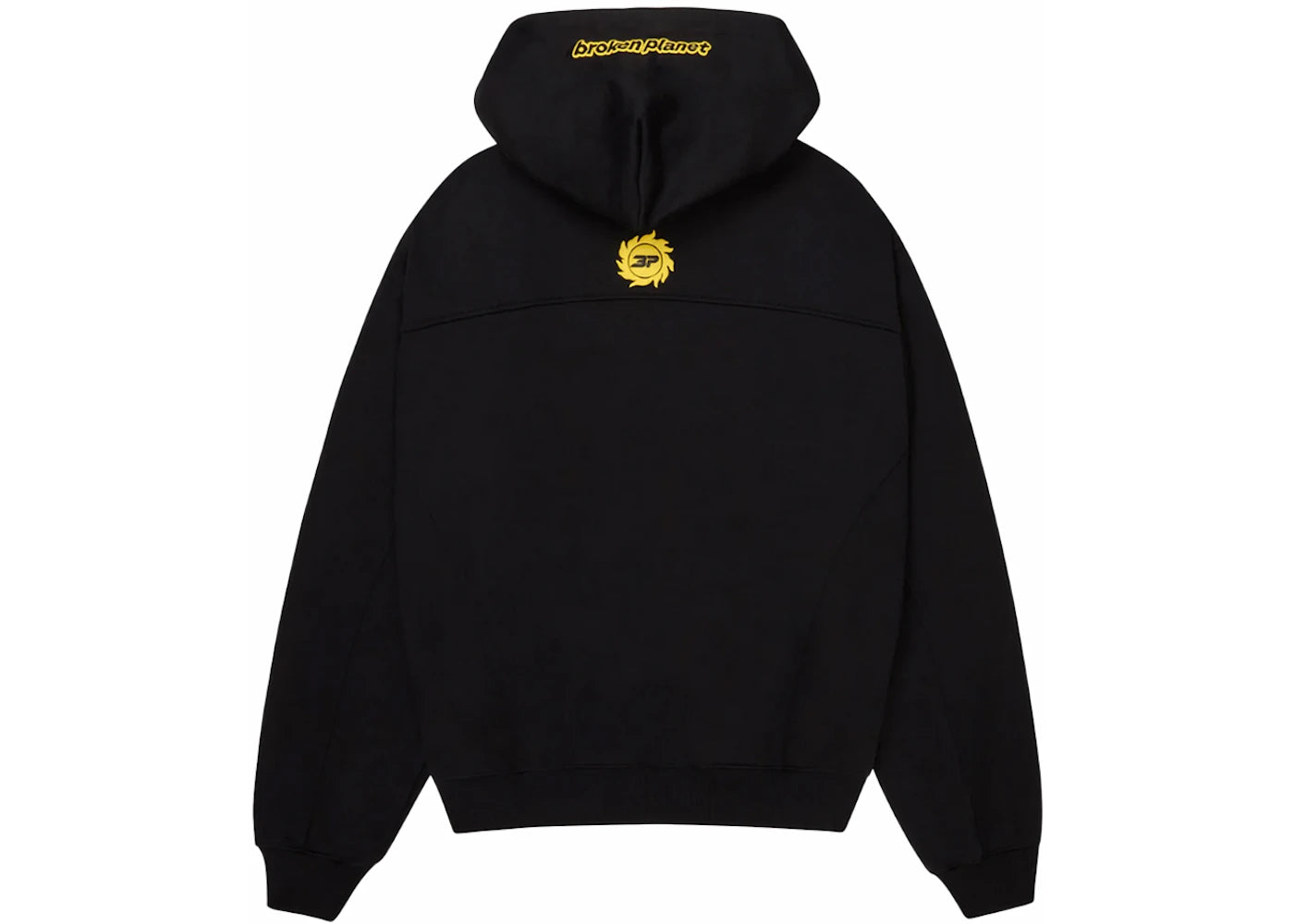 Broken Planet Cosmic Speed Hoodie Midnight Black - 3