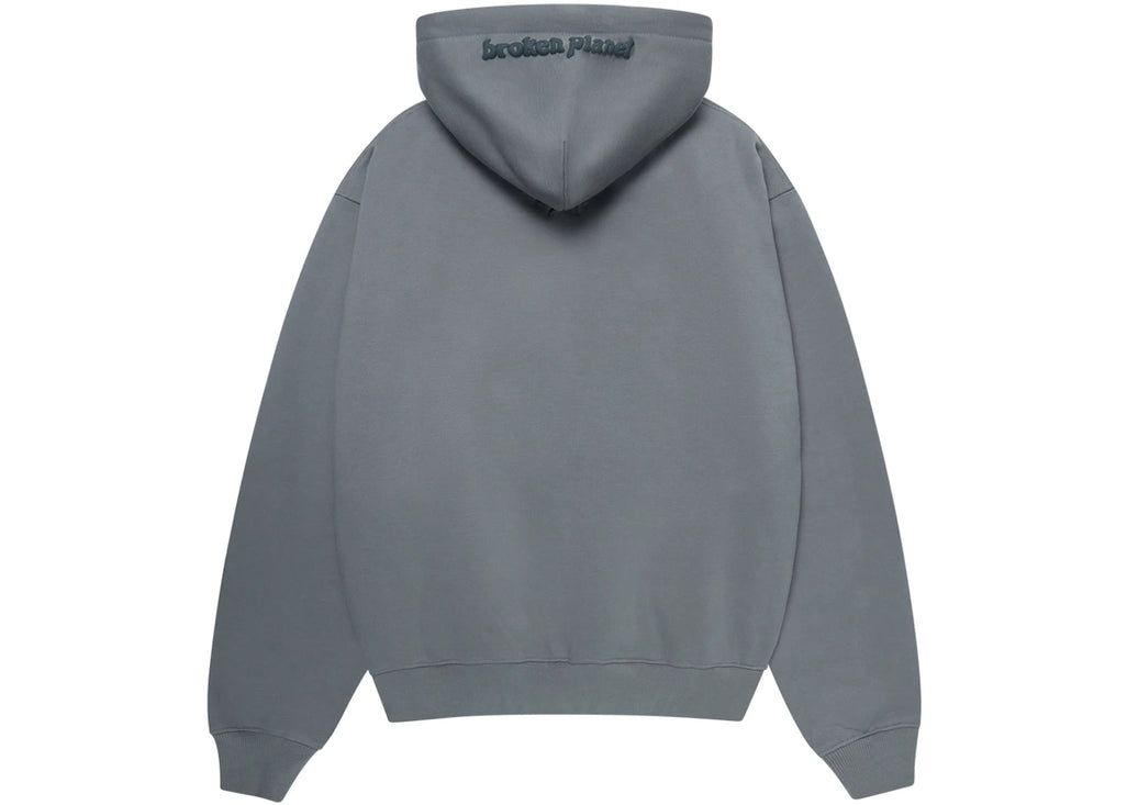 Broken Planet Falling Stars Hoodie Dark Grey - 3