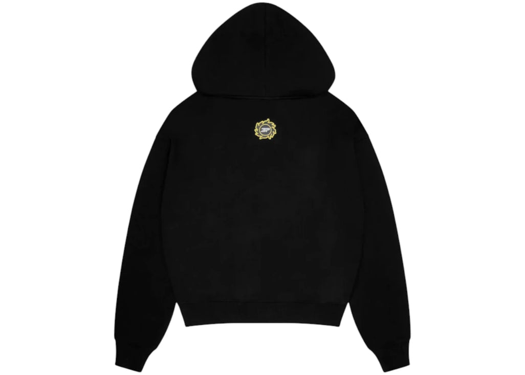 Broken Planet Moon Phases Hoodie Midnight Black - 3