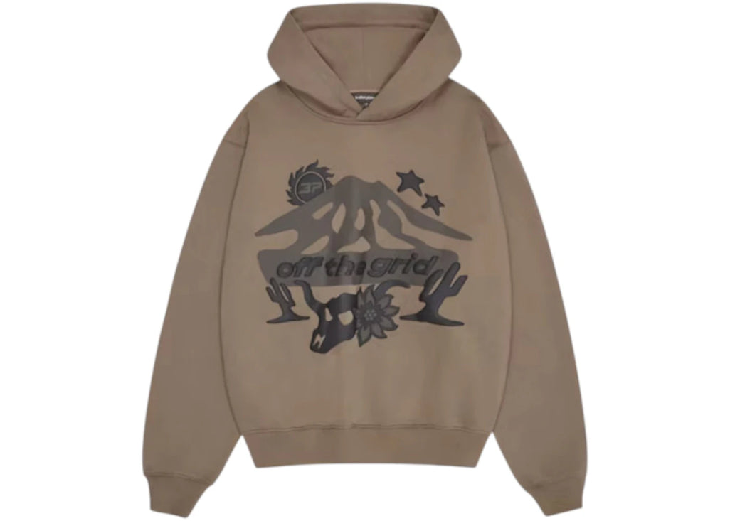 Broken Planet Off The Grid Hoodie Cinder Brown - 1