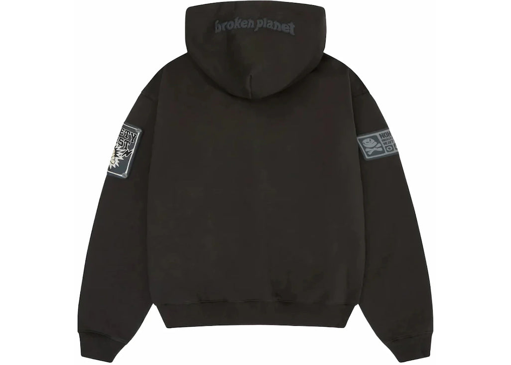 Broken Planet Repair Services Hoodie Soot Black - 3