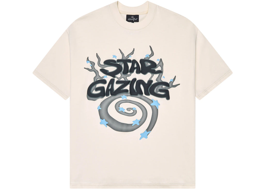 Broken Planet Stargazing T-Shirt Vanilla White - 1