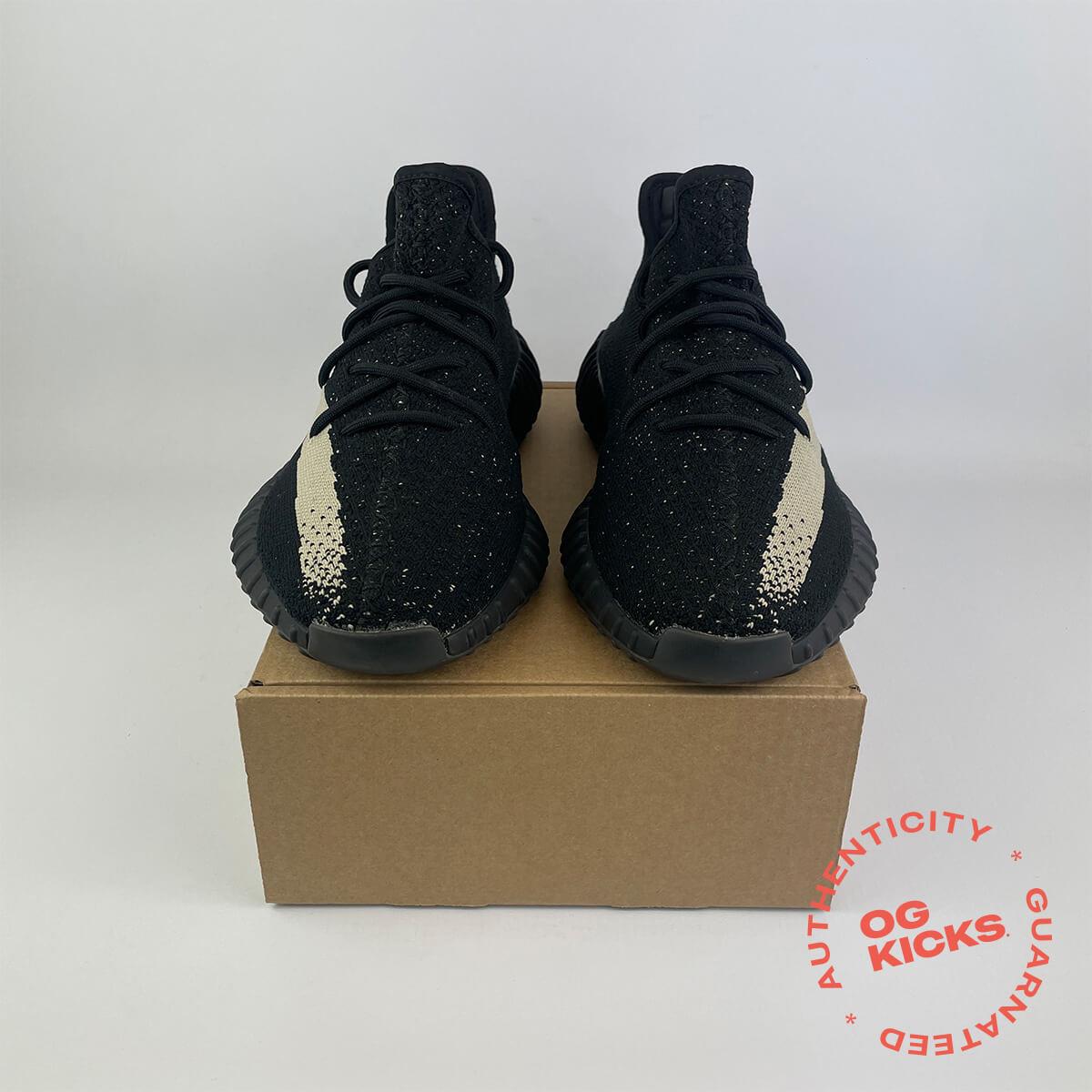 adidas Yeezy Boost 350 V2 Core Black White UK9.5