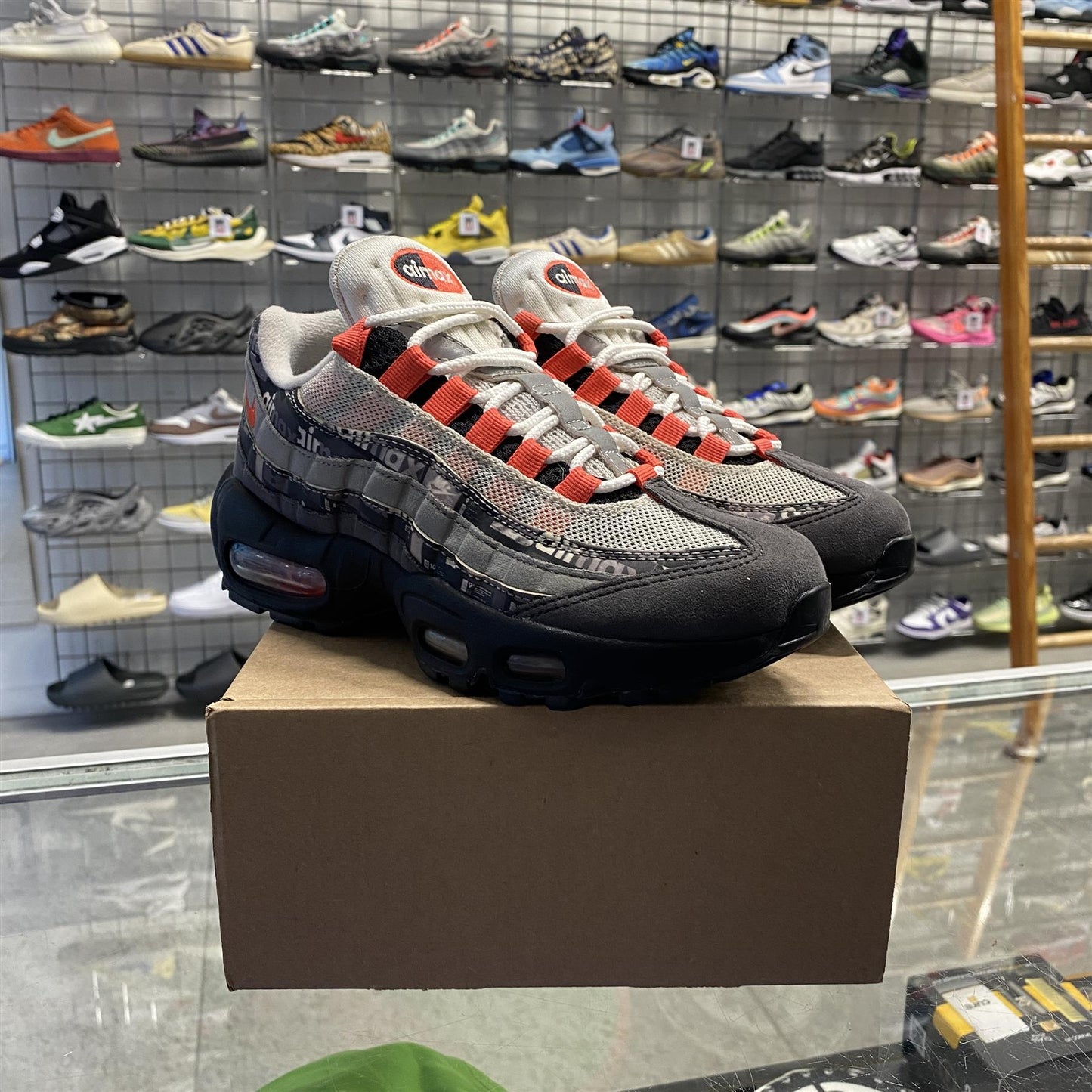 Nike Air Max 95 x Atmos 'We Love Nike' (Bright Crimson) UK3.5 (No Box)