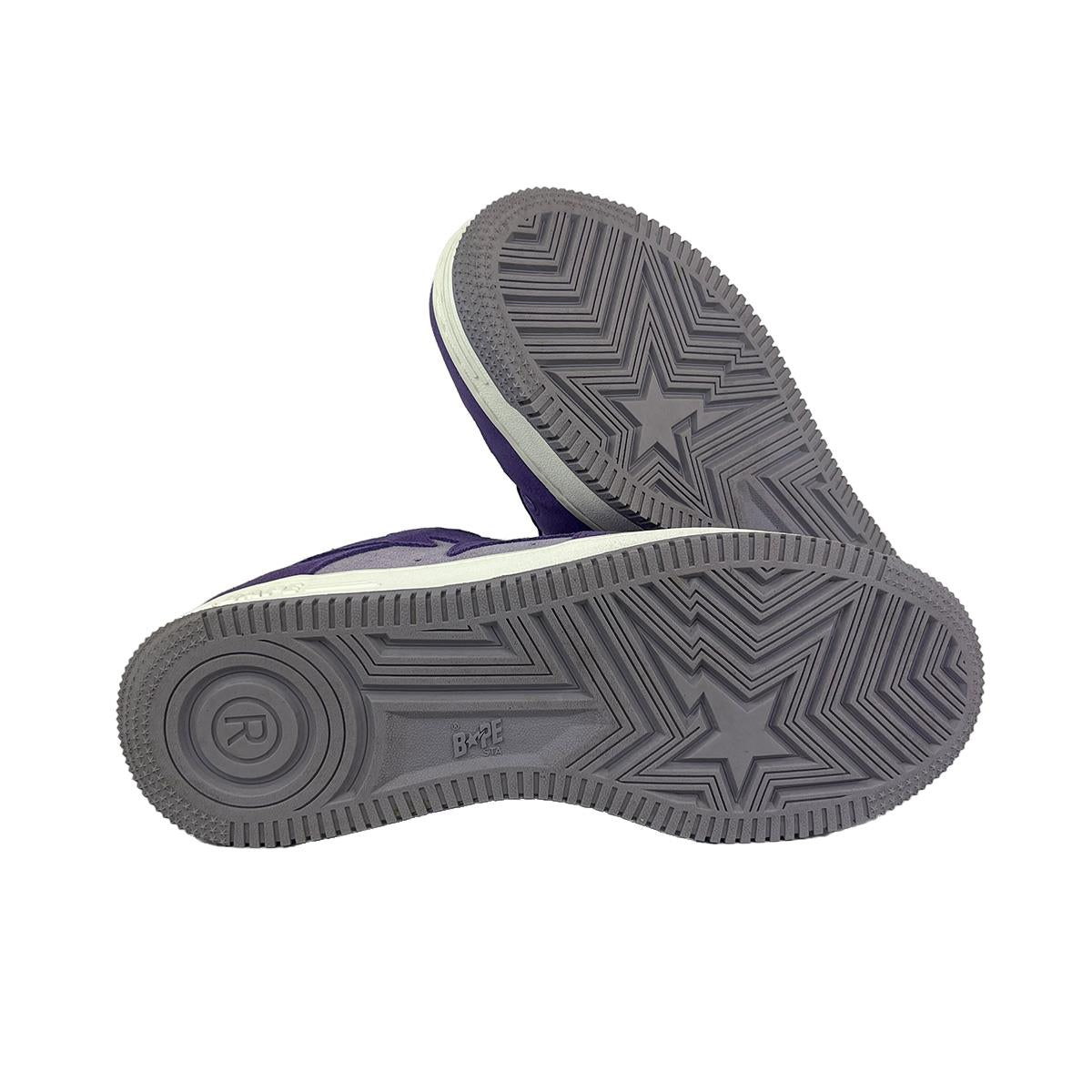 A Bathing Ape Bape Sta 'Suede Purple (2022)' UK8