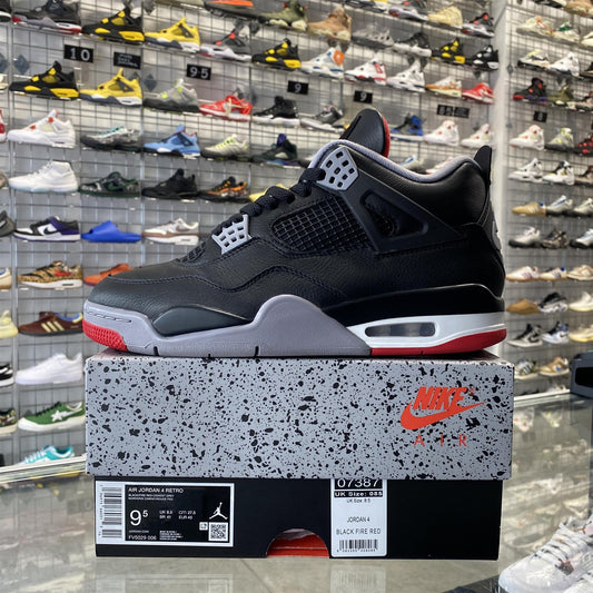 Jordan 4 Retro Bred Reimagined UK8.5