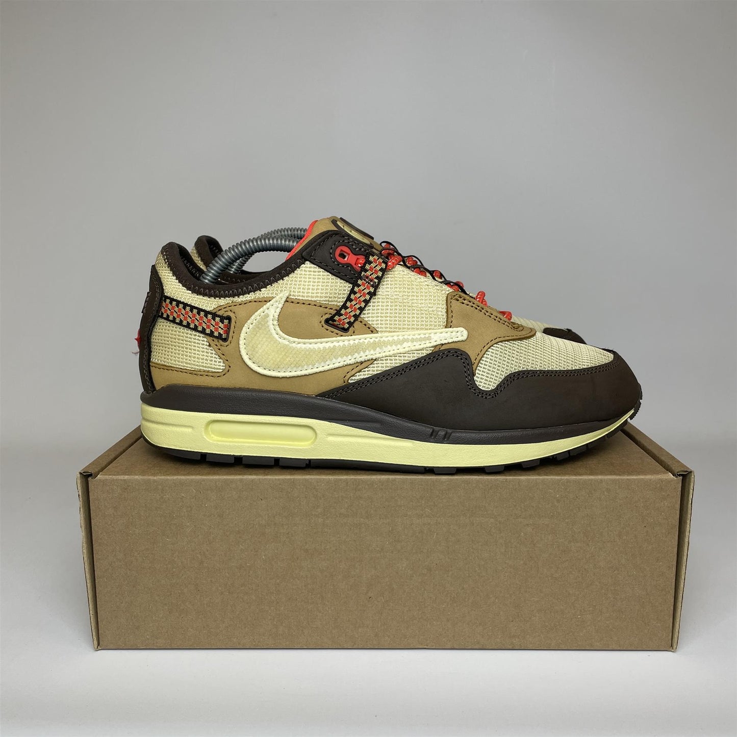 Nike Air Max 1 Travis Scott Cactus Jack Baroque Brown (No Box) UK8