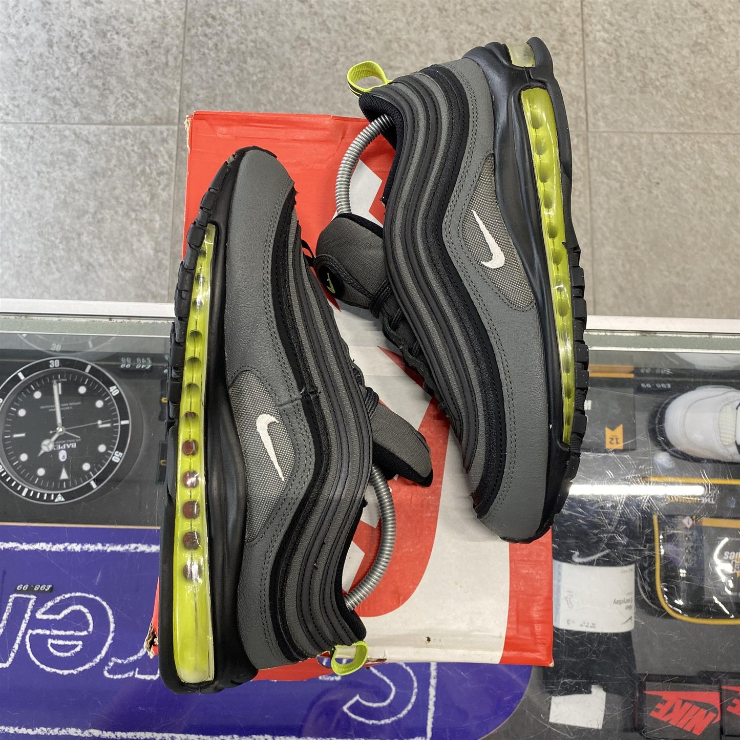 Nike Air Max 97 'Iron Grey Volt' UK8