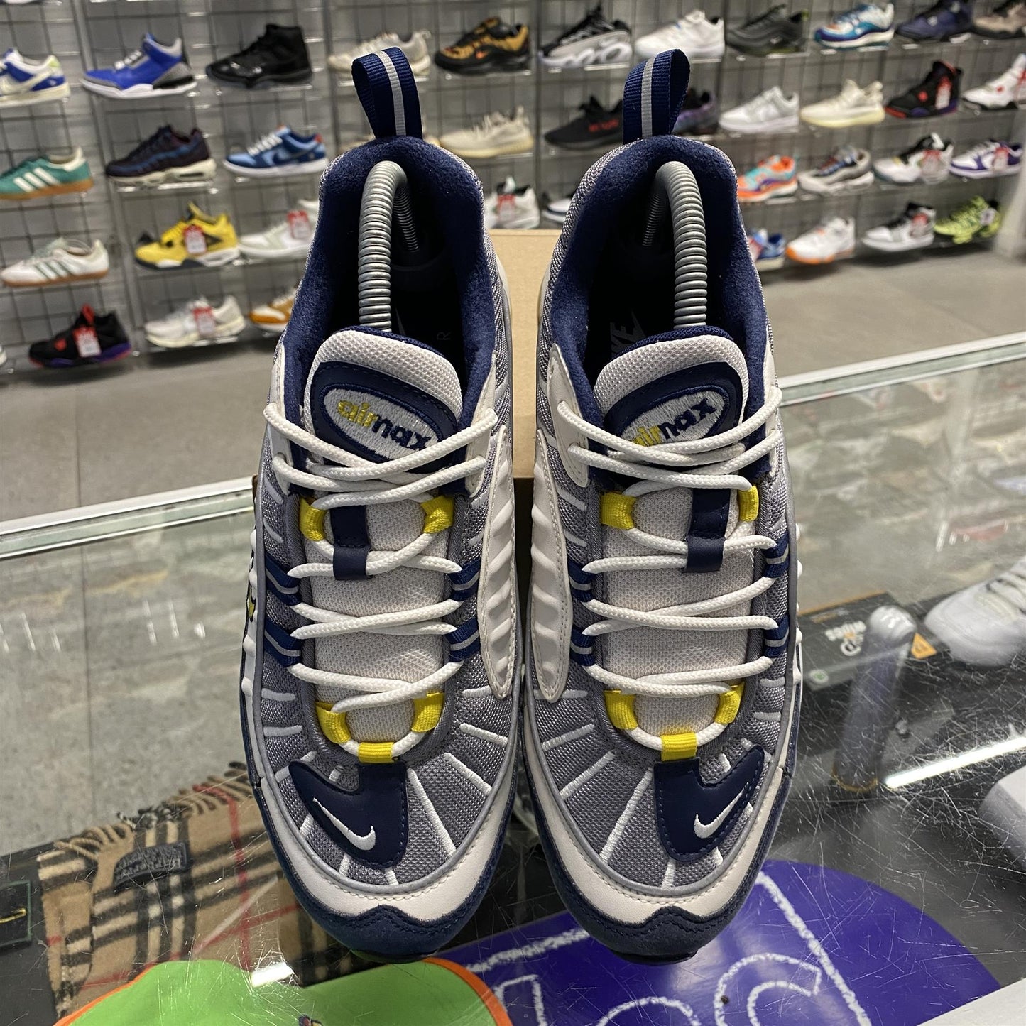 Nike Air Max 98 'Tour Yellow Grey' UK6 (No Box)