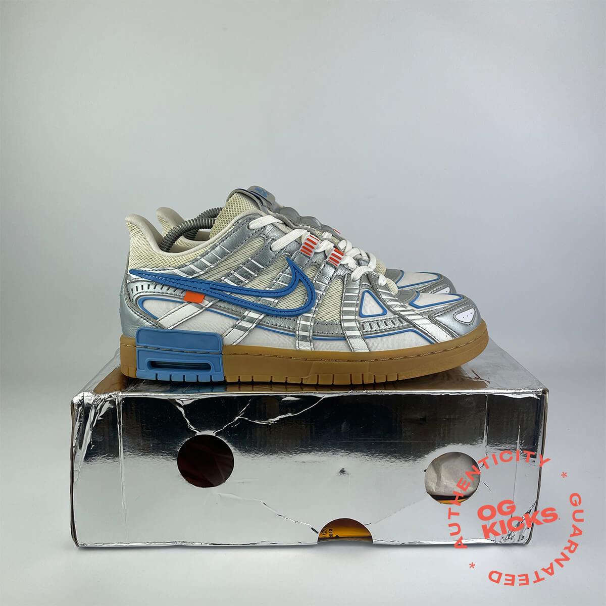 Nike Air Rubber Dunk Off-White UNC UK7.5