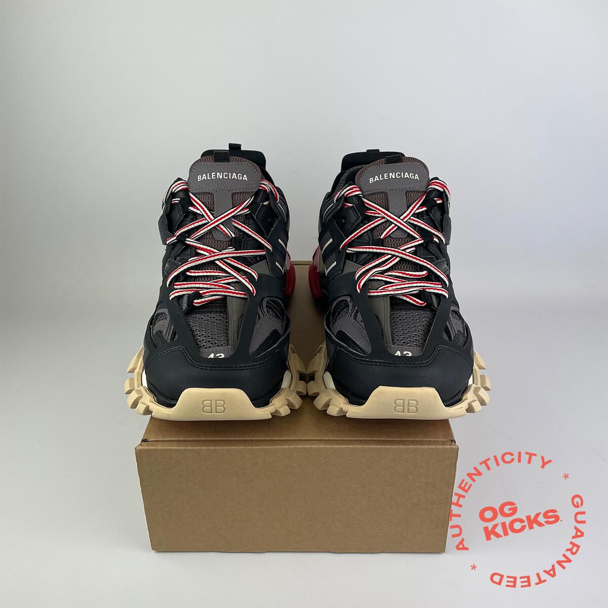 Balenciaga Track Black Grey Red (No Box) UK9