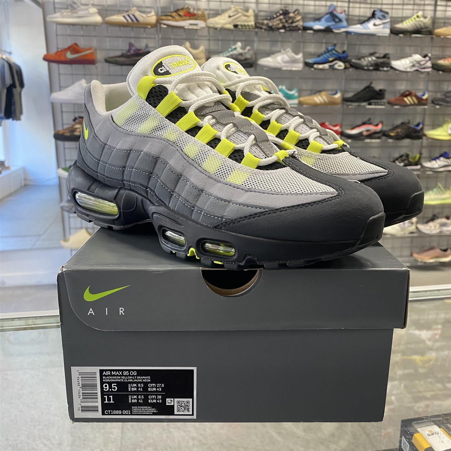 Nike Air Max 95 OG 'Neon' (2020) UK8.5