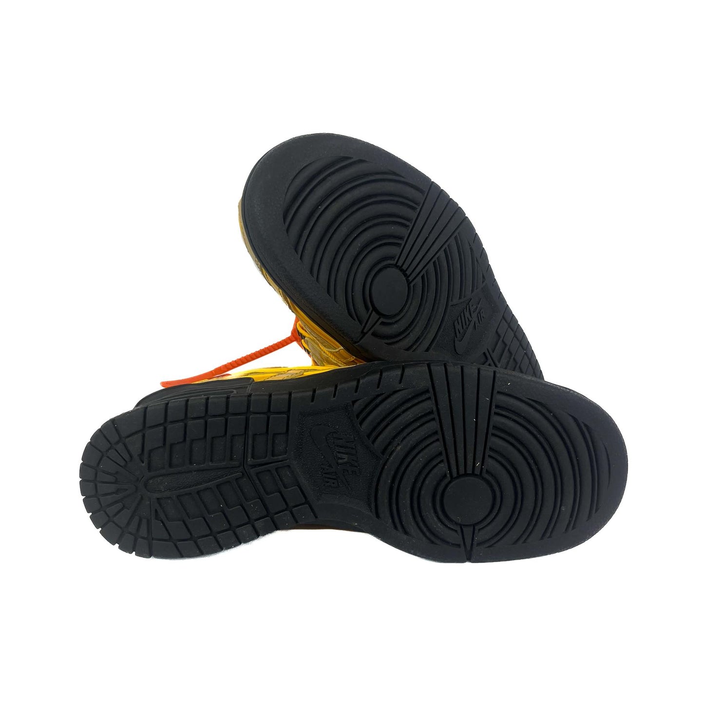 Nike Air Rubber Dunk Off-White 'University Gold' UK9