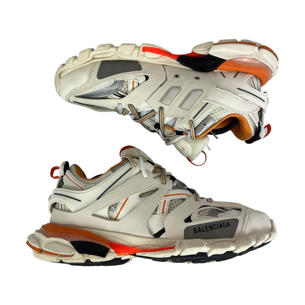 Balenciaga Track 'White Orange W' UK10