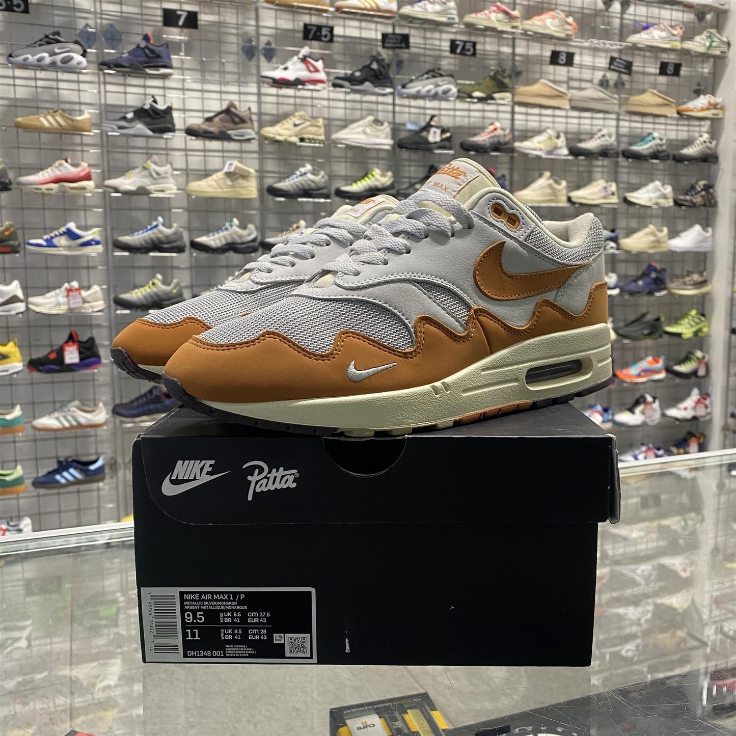 Nike Air Max 1 Patta Waves 'Monarch' UK8.5