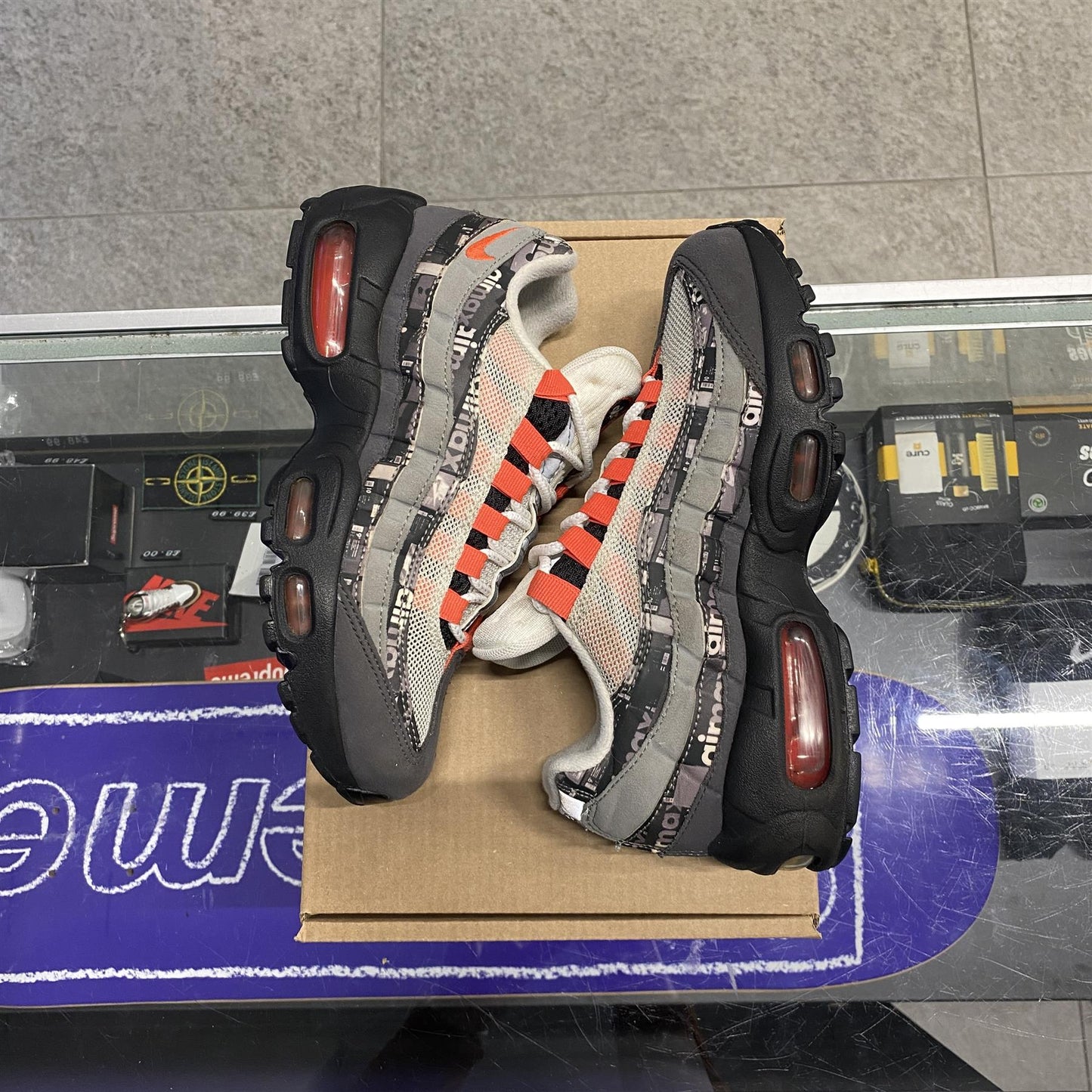 Nike Air Max 95 x Atmos 'We Love Nike' (Bright Crimson) UK3.5 (No Box)