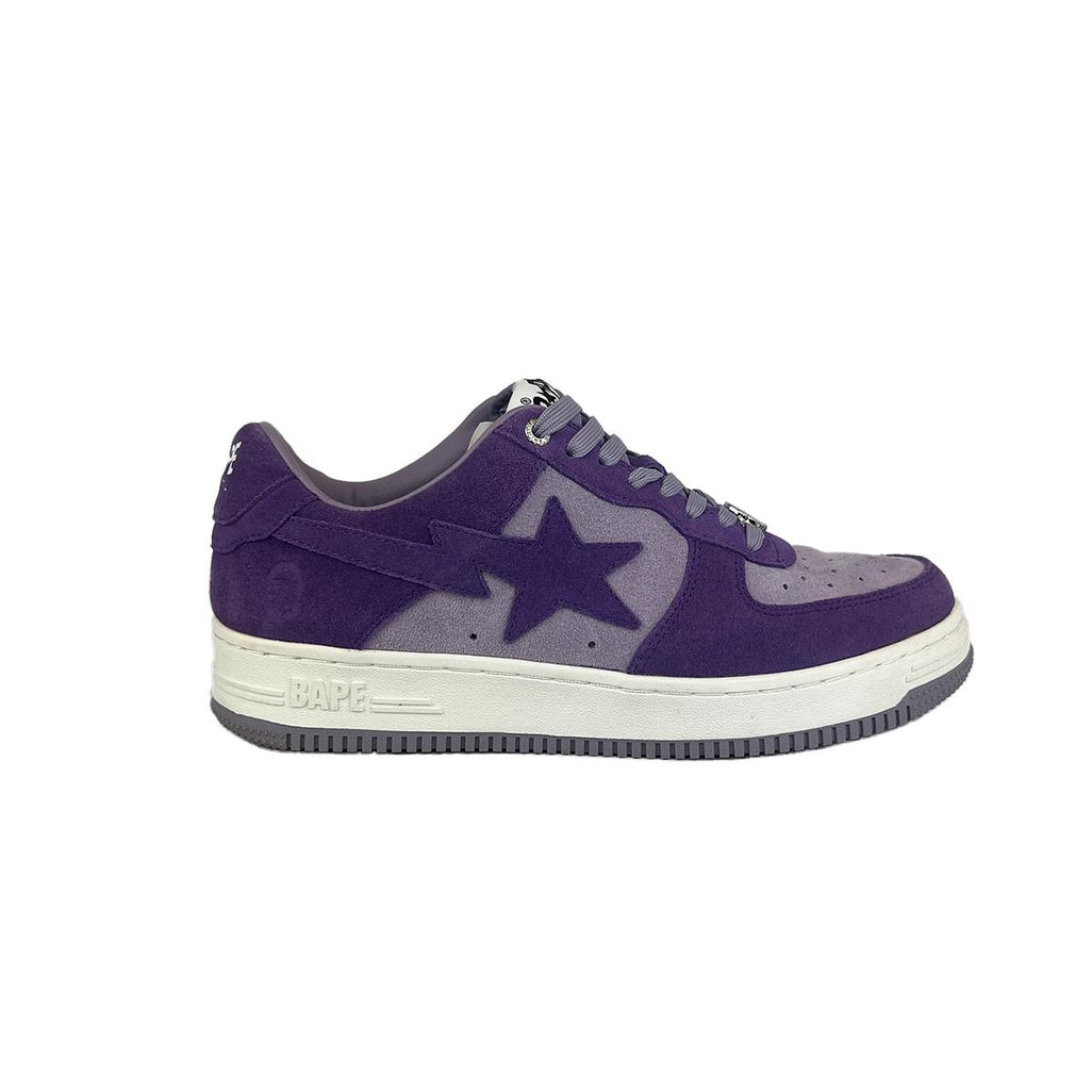 A Bathing Ape Bape Sta 'Suede Purple (2022)' UK8