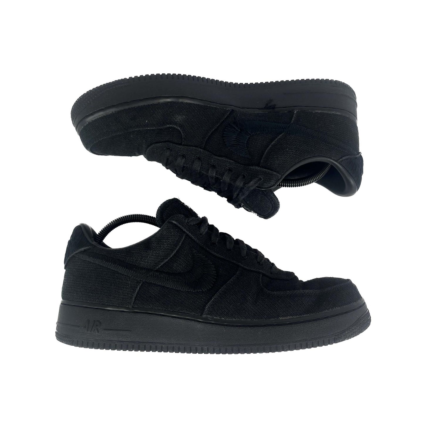 Nike Air Force 1 Low Stussy 'Black' UK10