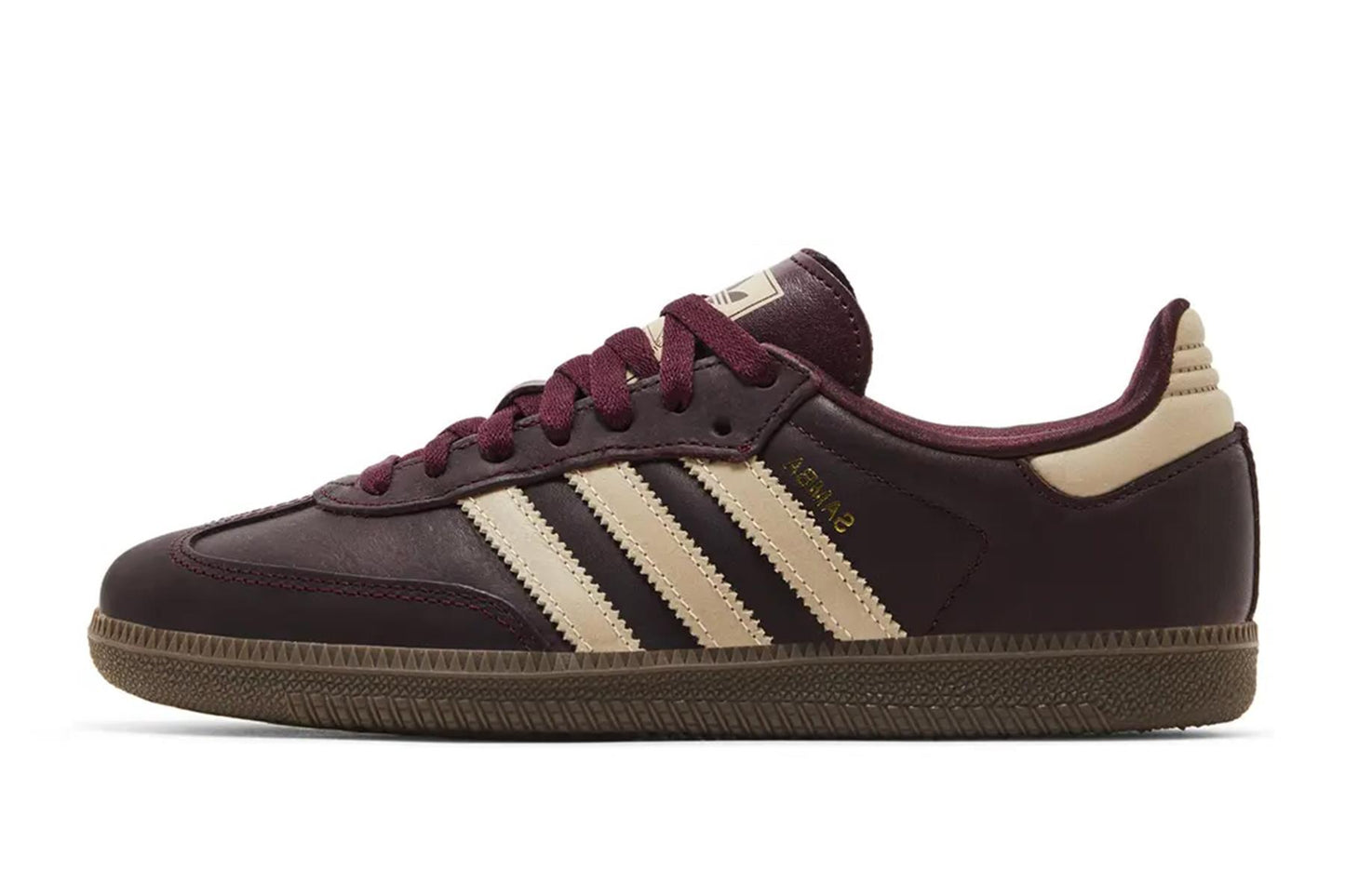 adidas Samba OG Maroon Crystal Sand W