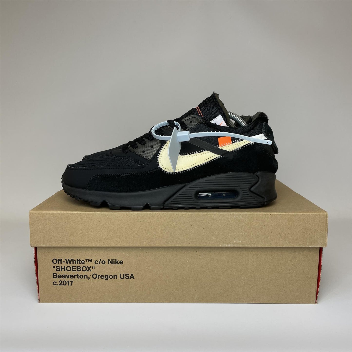 Nike Air Max 90 Off-White Black UK9