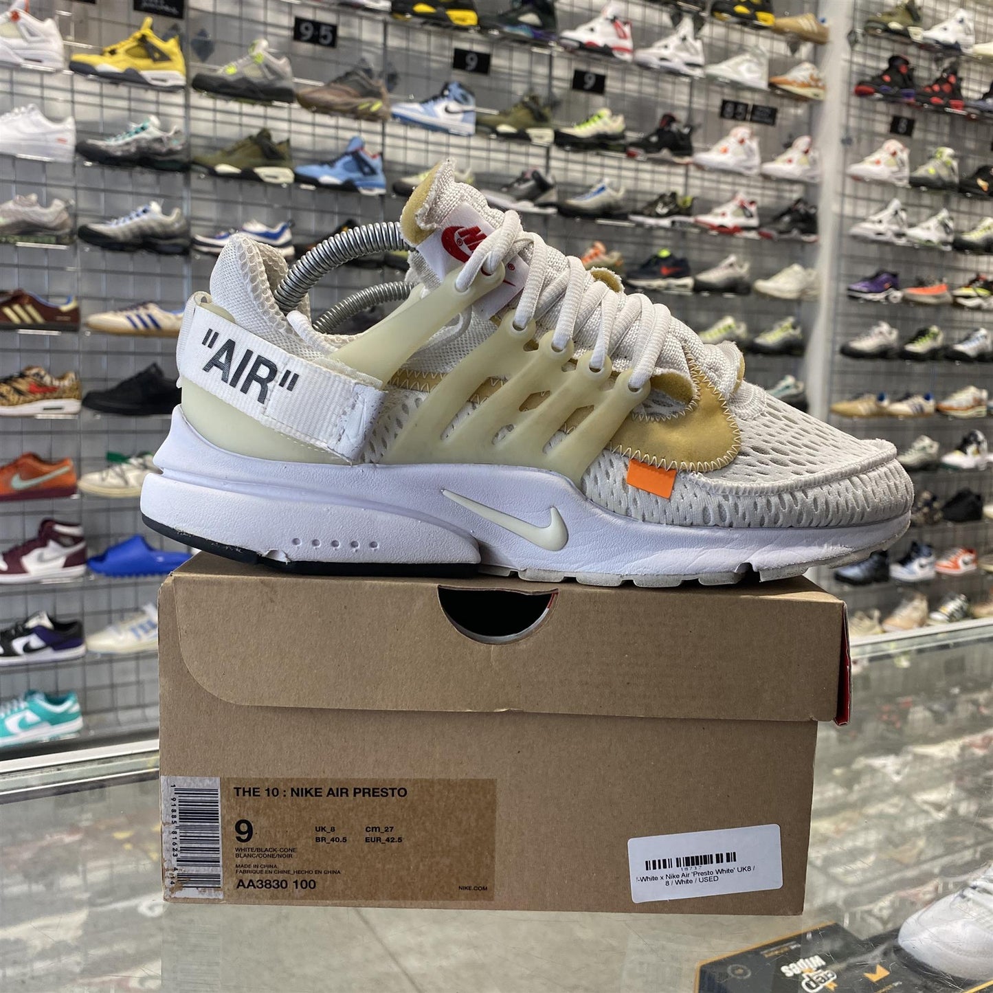 Nike x Off White Air Presto 'White' (2018) UK8