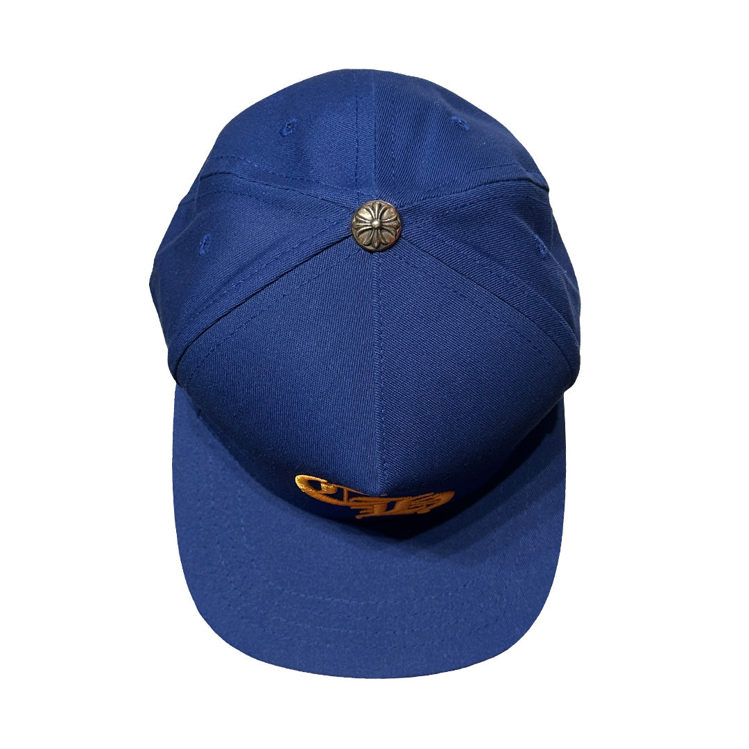 Chrome Hearts Baseball Trucker Hat Blue Gold - 3