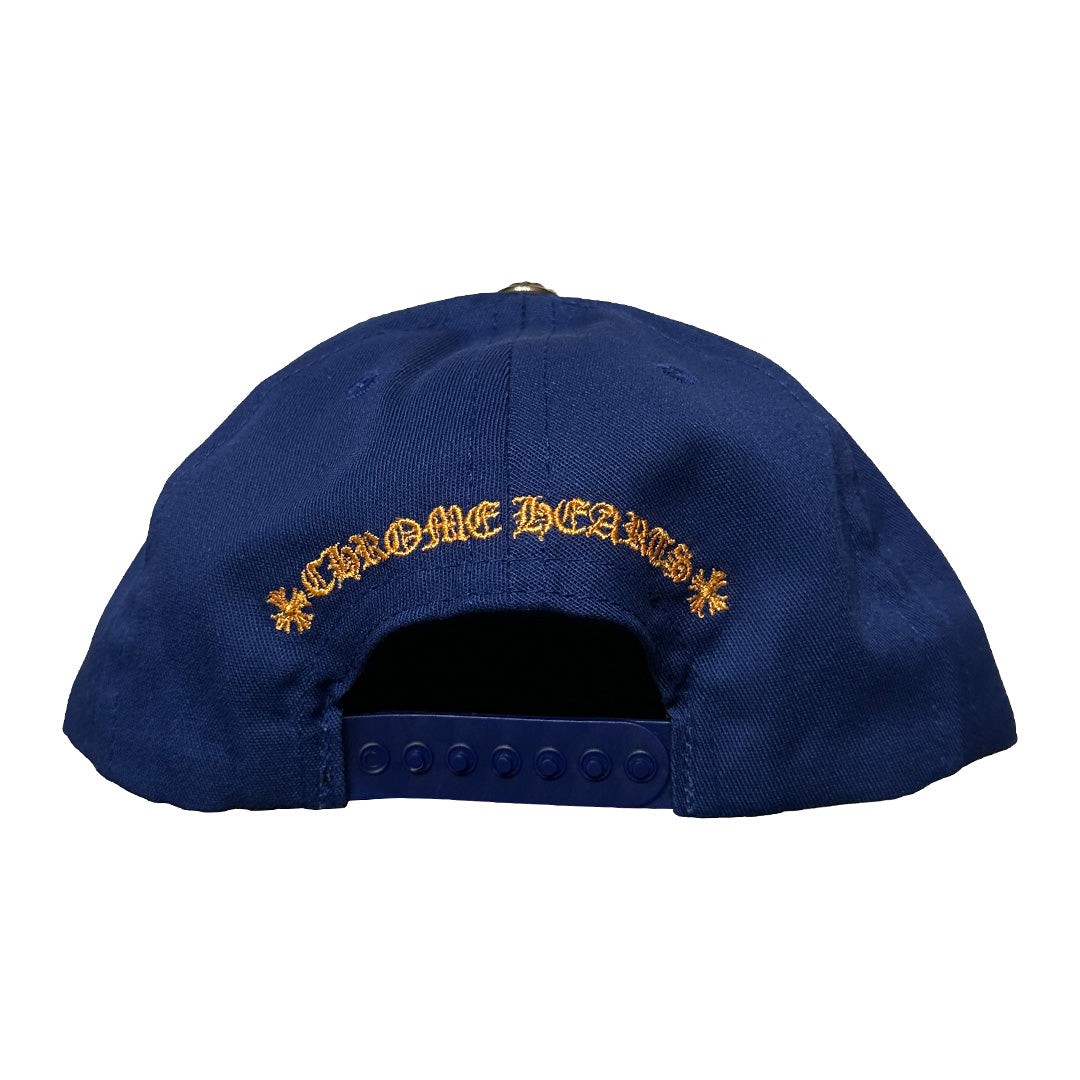 Chrome Hearts Baseball Trucker Hat Blue Gold - 5
