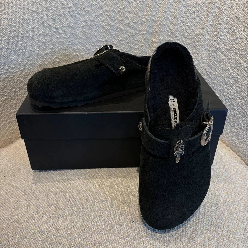 Chrome Hearts Birkenstocks Black Marlowe - 2