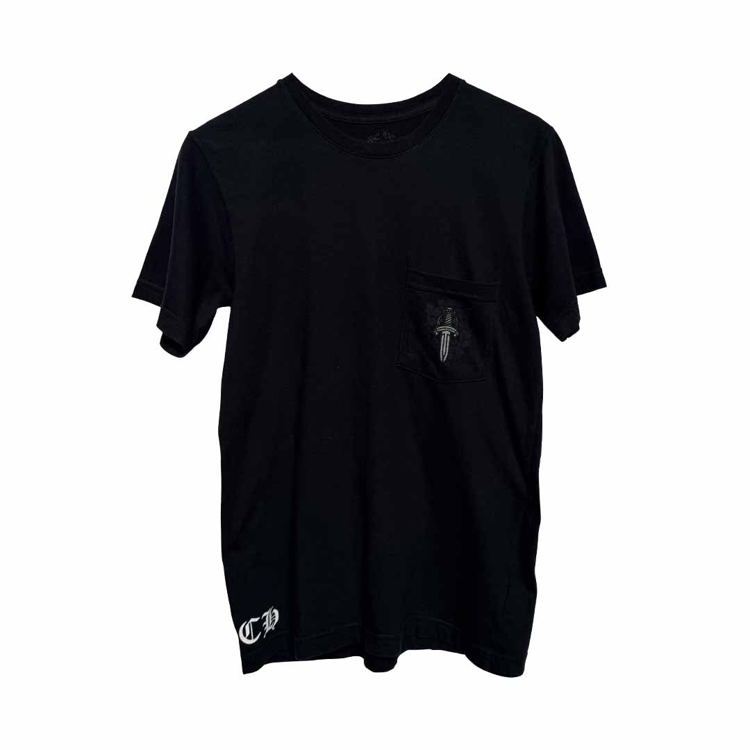 Chrome Hearts Dagger Motif T-Shirt Black - 2