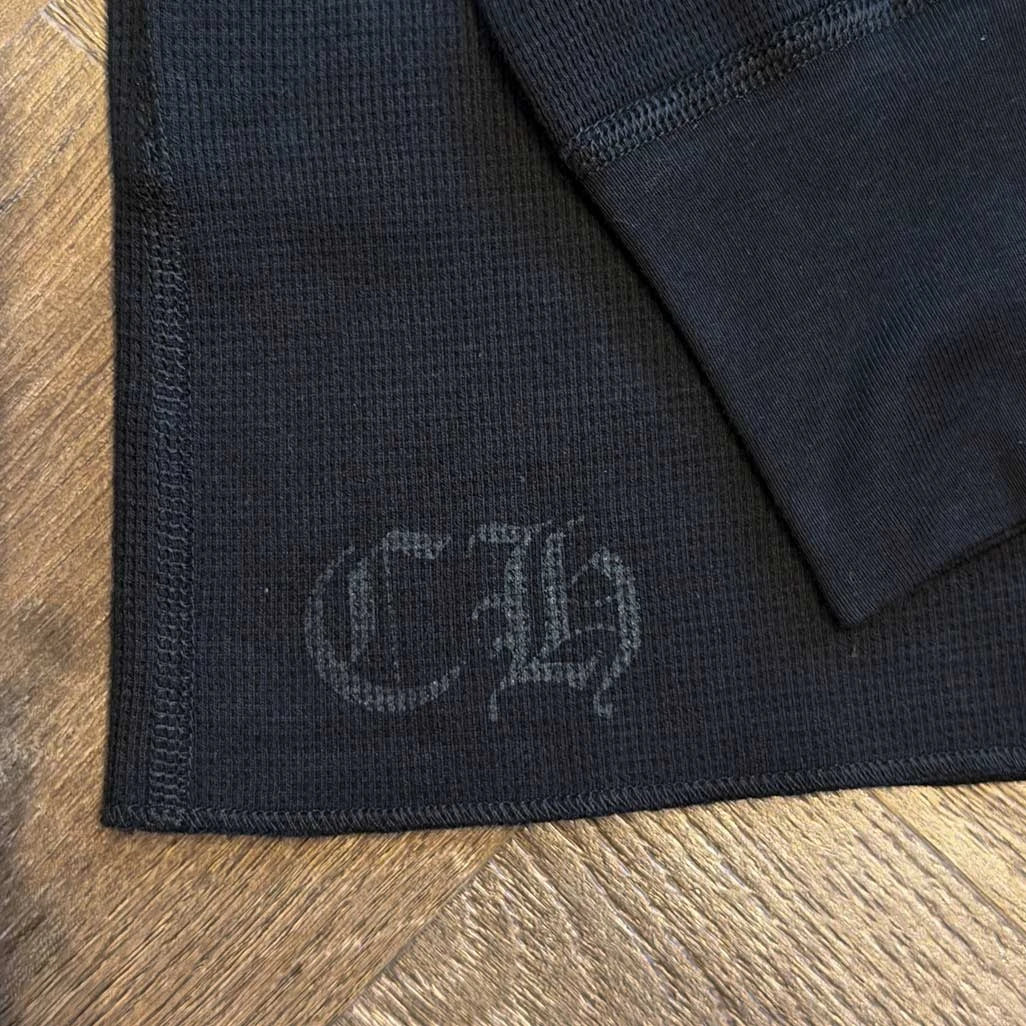 Chrome Hearts Deadly Doll Black Thermal T-Shirt - 3