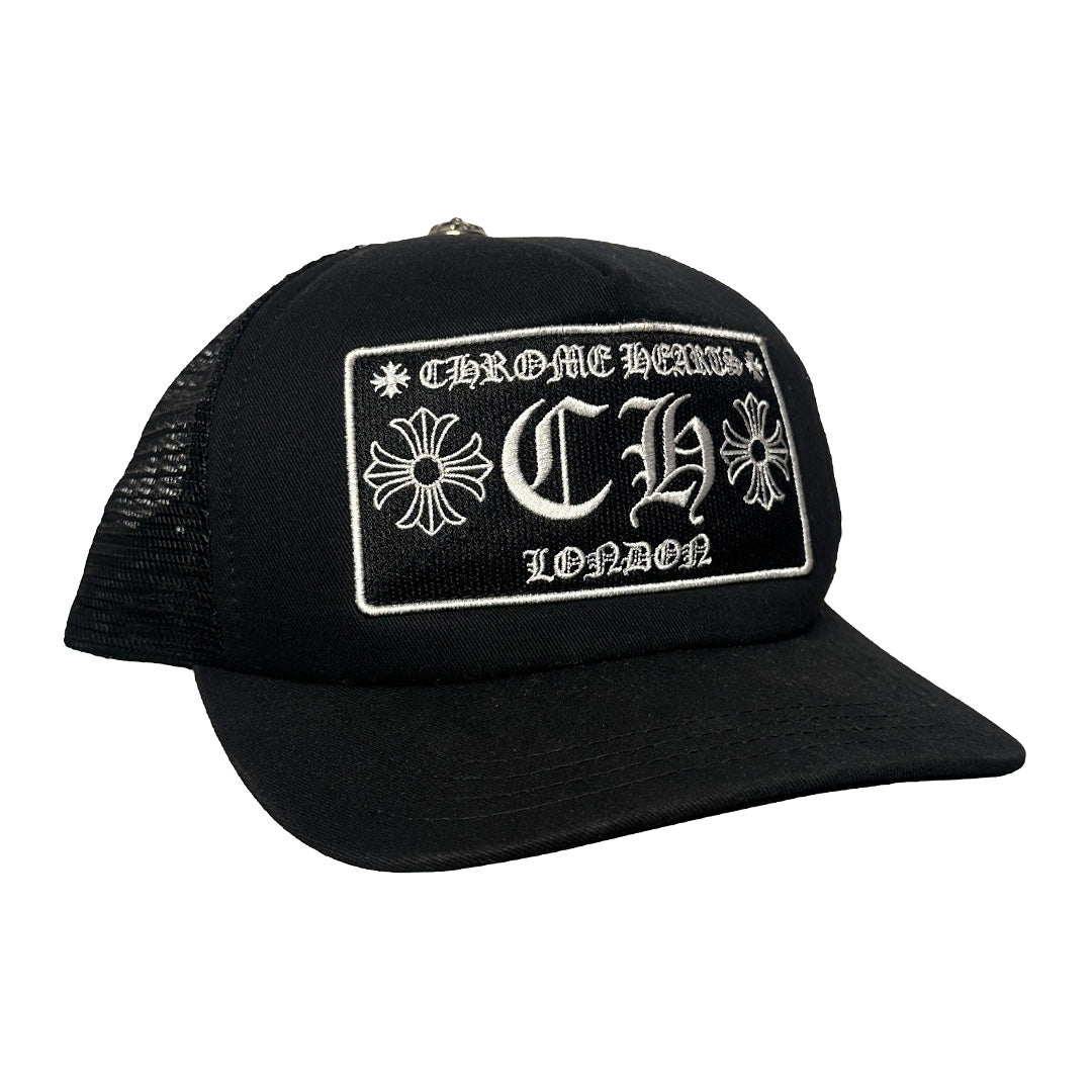 Chrome Hearts London Trucker Cap Black White – OG Kicks