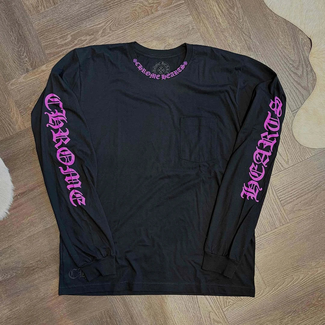 Chrome Hearts Marlowe Black Purple T-Shirt - 1