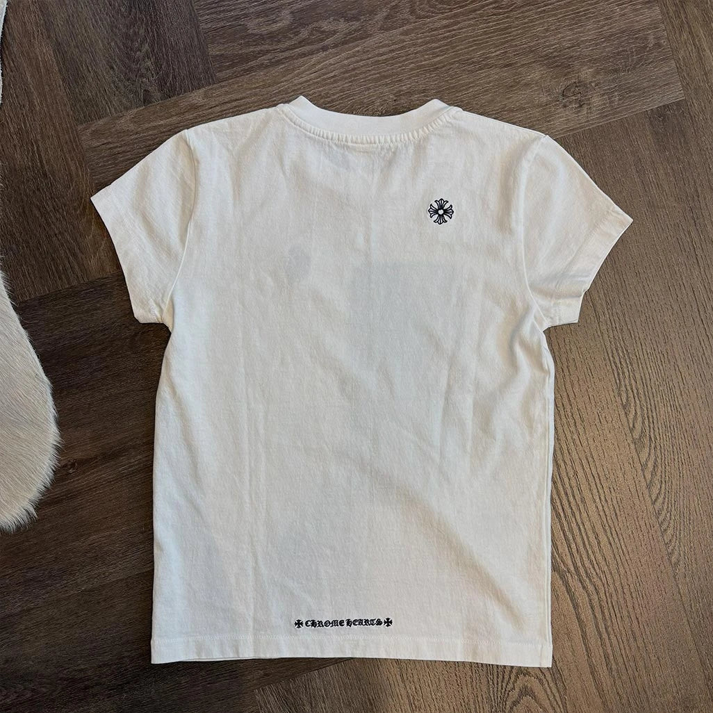 Chrome Hearts Marlowe Womens White T-Shirt - 2