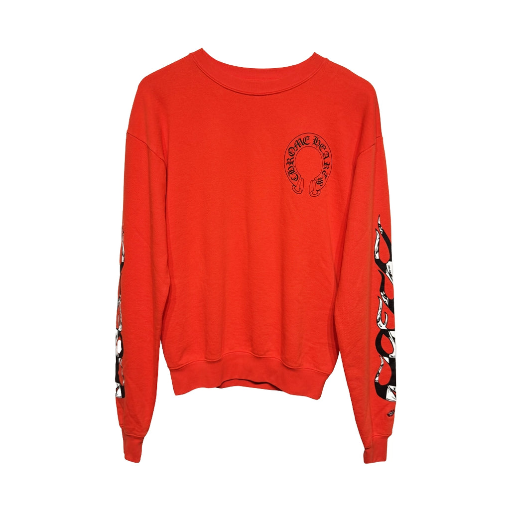 Chrome Hearts Matty Boy Chomper Red Sweatshirt - 2
