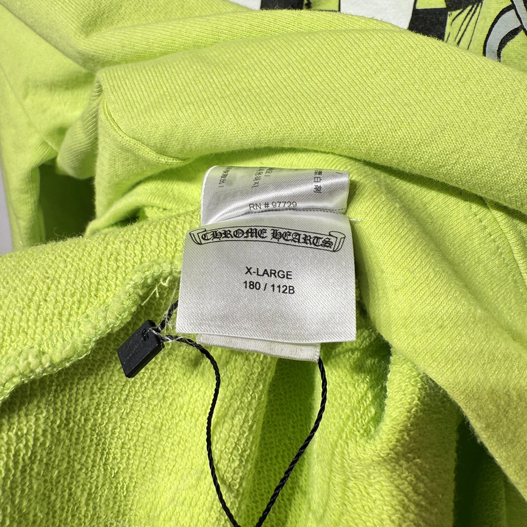 Chrome Hearts Matty Boy Link Hoodie Green - 7