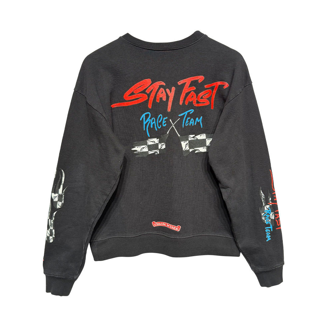 CHROME HEARTS STAY FAST スウェット(XL) Chrome Hearts Matty Boy Stay Fast Sweatshirt – OG Kicks