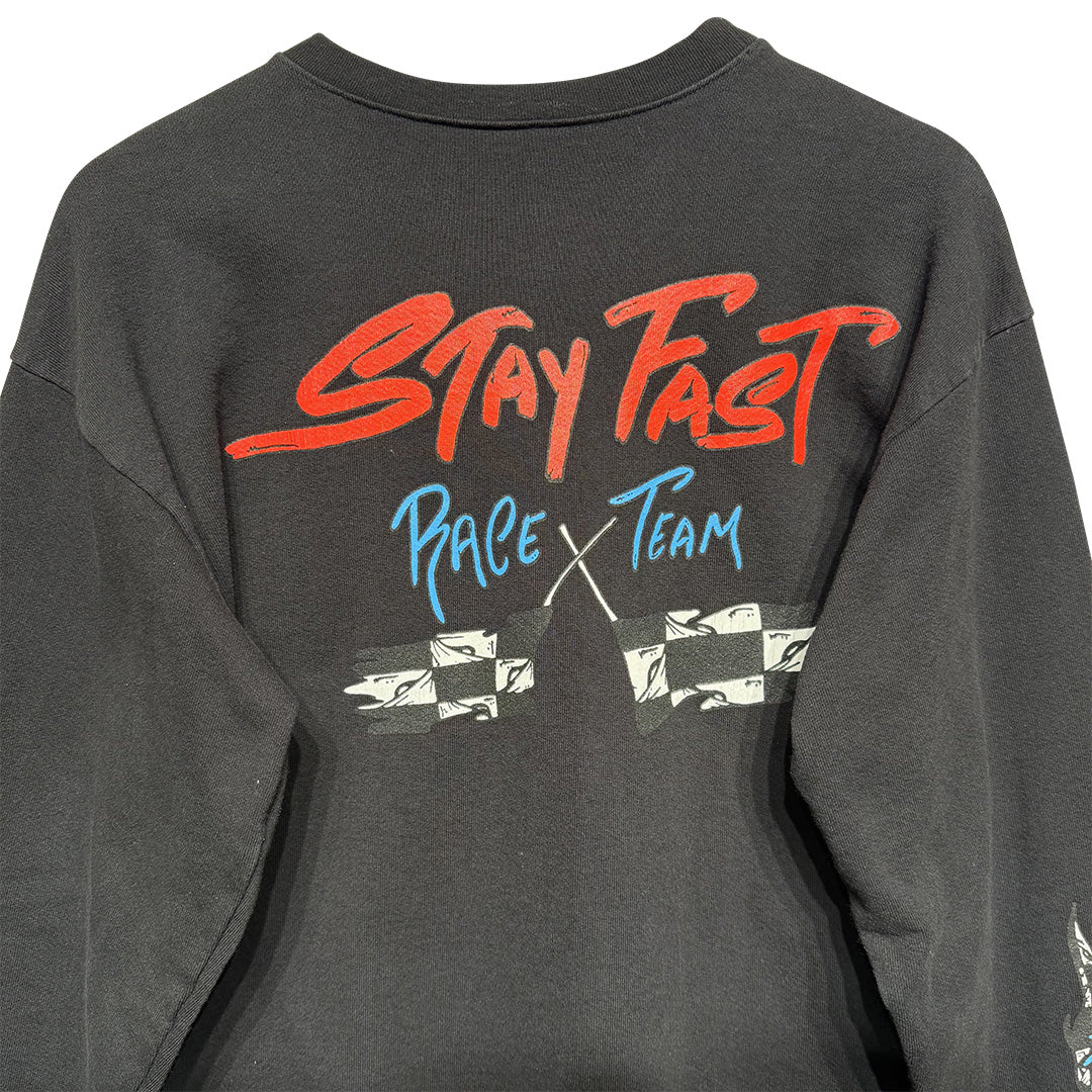 CHROME HEARTS STAY FAST スウェット(XL) Chrome Hearts Matty Boy Stay Fast Sweatshirt – OG Kicks