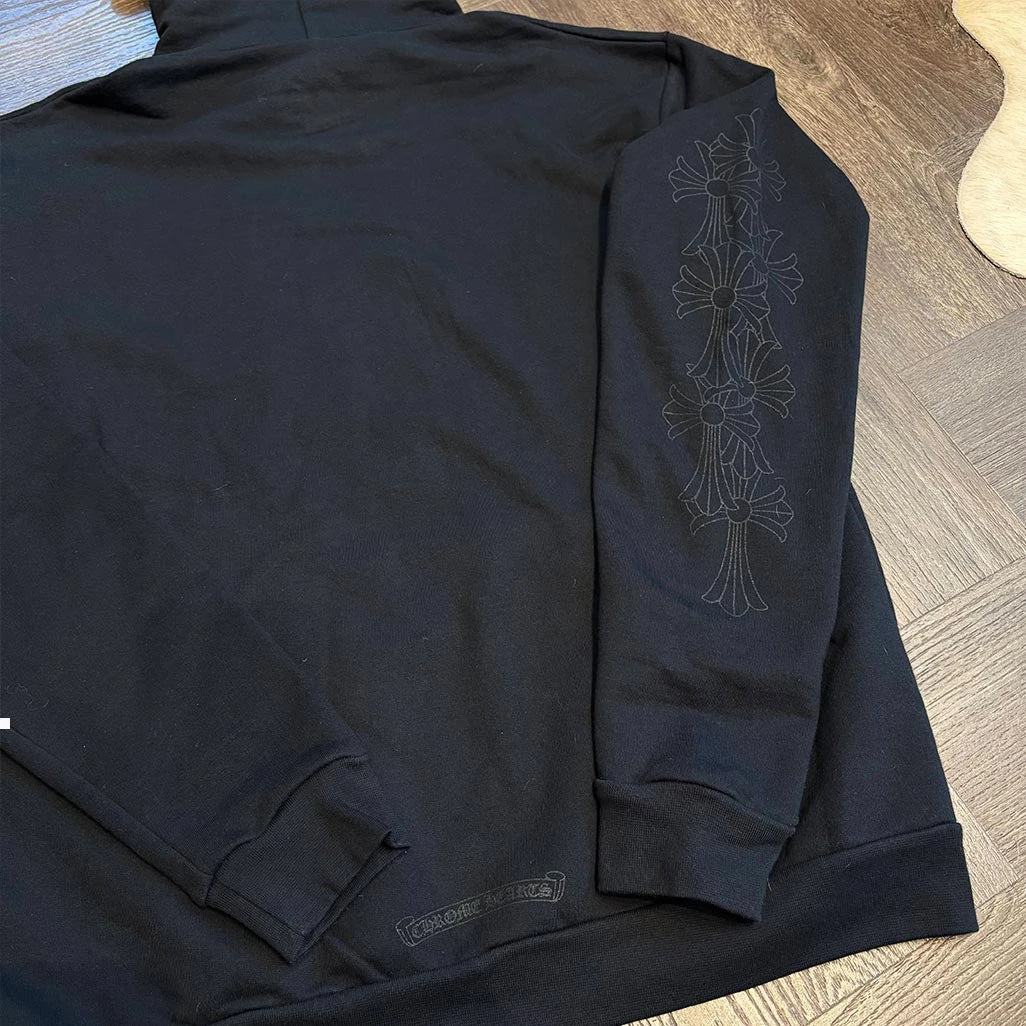 Chrome Hearts Miami Black Hoodie - 2