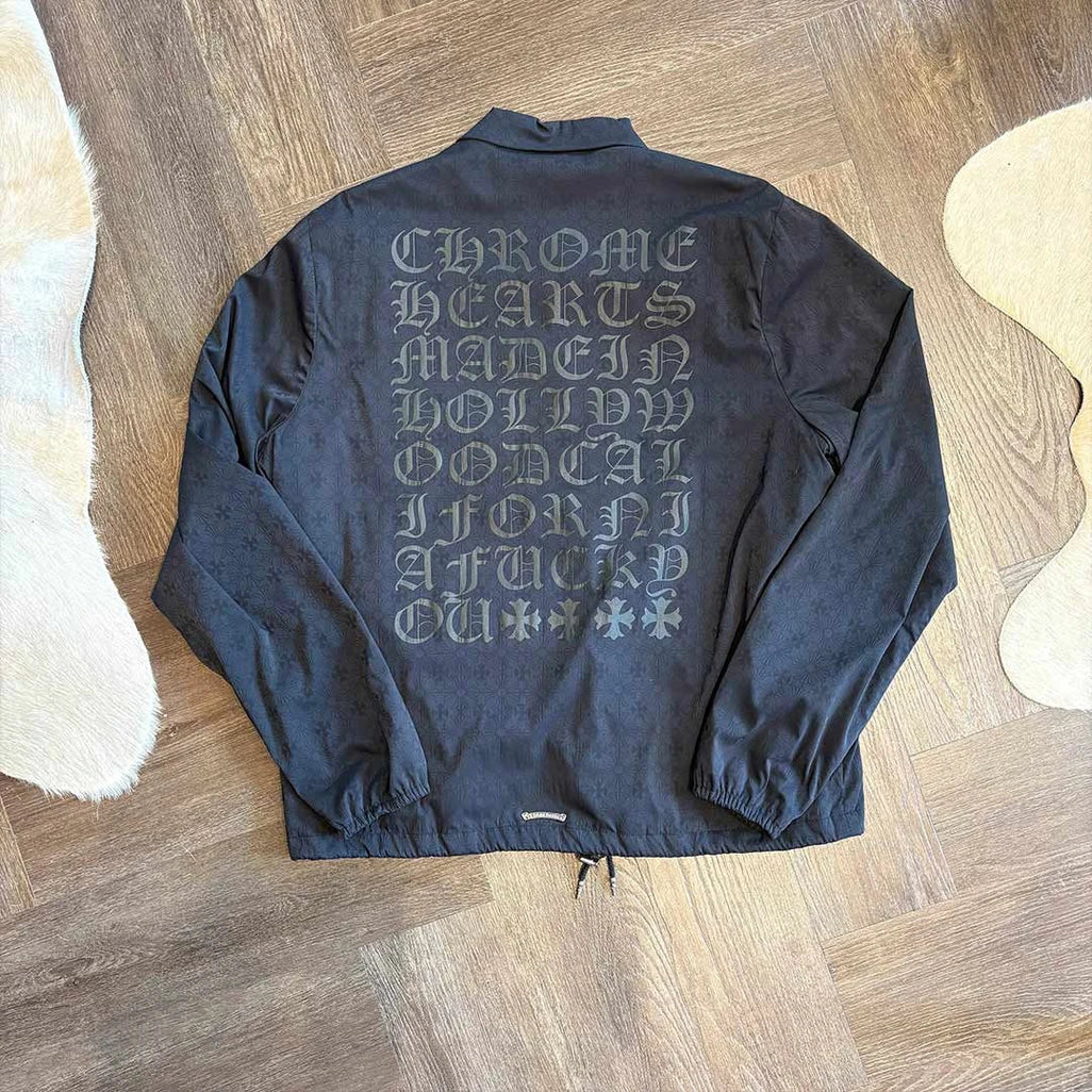 Cross Pattern Jacket Chrome Hearts Nylon Monogram Cross Jacket – OG Kicks