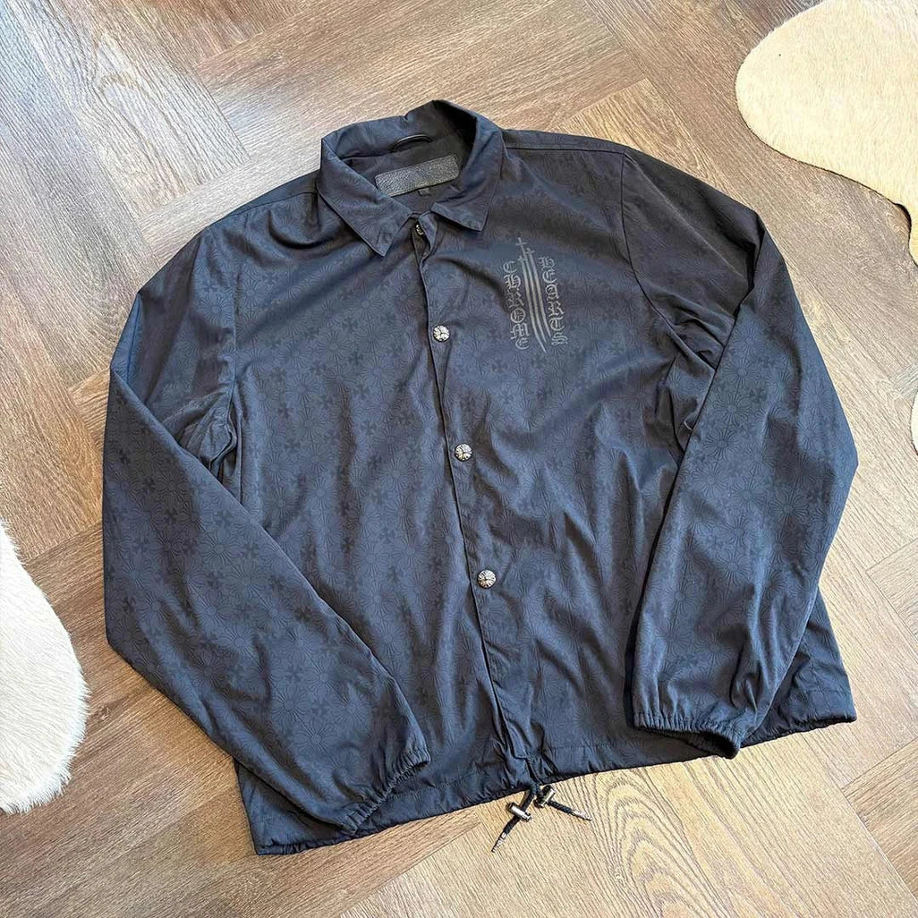 Cross Pattern Jacket Chrome Hearts Nylon Monogram Cross Jacket – OG Kicks