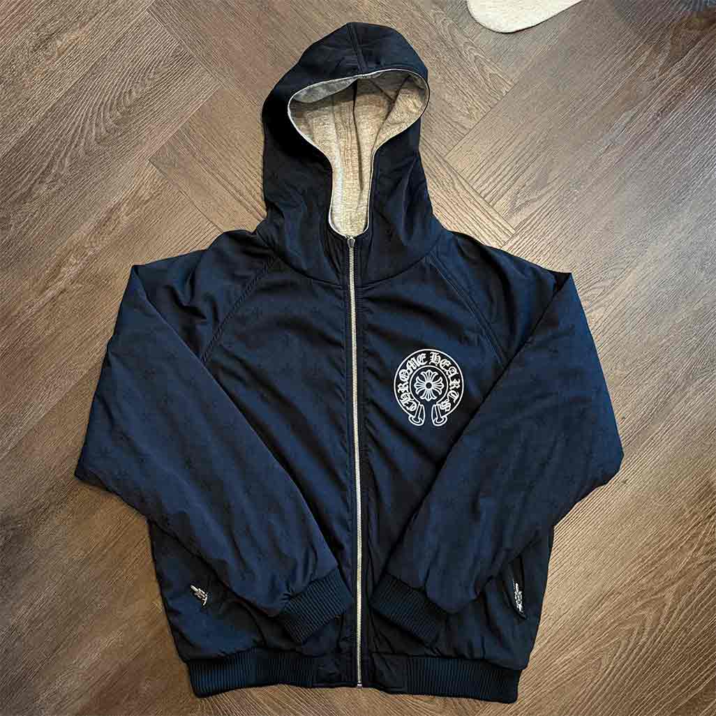 Chrome Hearts Reversible Horseshoe Nylon Jacket