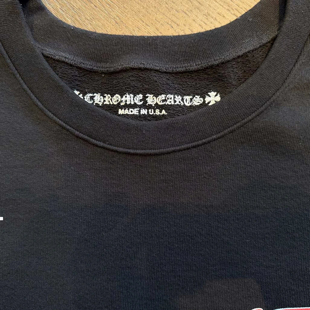Chrome Hearts Stay Fast Sweatshirt Black - 2