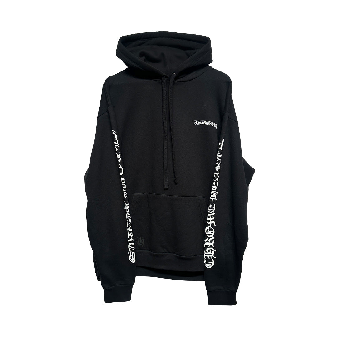 chrome Hearts Hoodie ブラック Chrome Hearts Vertical Logo Hoodie Black Brown – OG Kicks