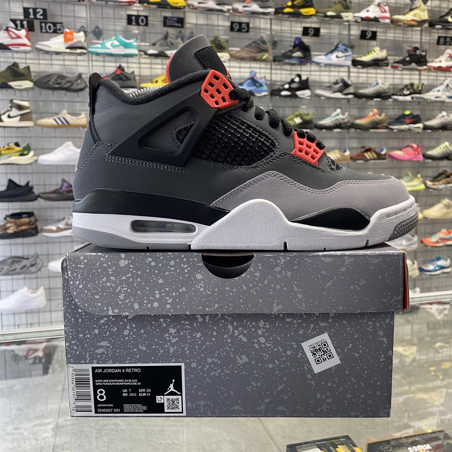 Air Jordan 4 Retro 'Infrared' UK7