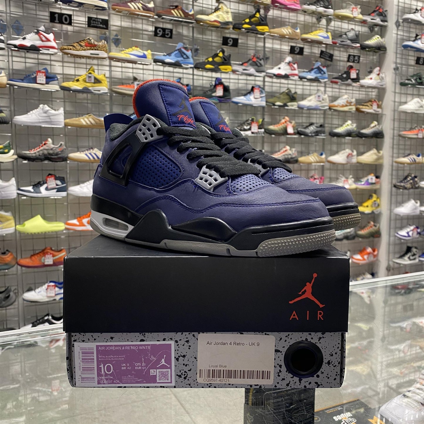 Jordan 4 Retro 'Winterized Loyal Blue' UK9