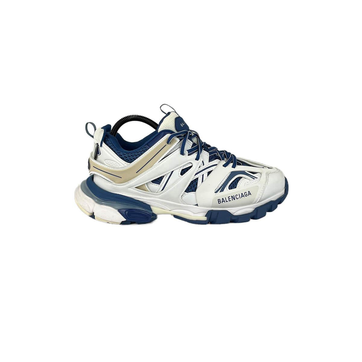 Balenciaga Track Sneaker 'White Blue' UK7