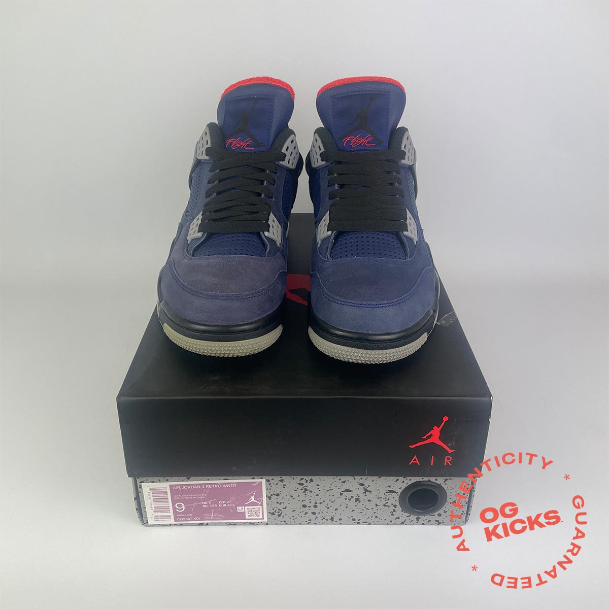 Jordan 4 Retro Winterized Loyal Blue UK8