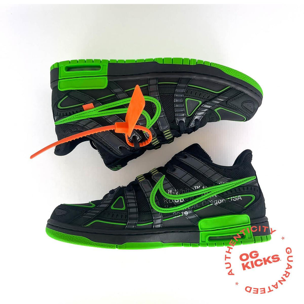 Nike Air Rubber Dunk Off-White Green Strike UK7.5